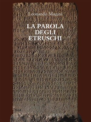 cover image of La parola degli Etruschi
